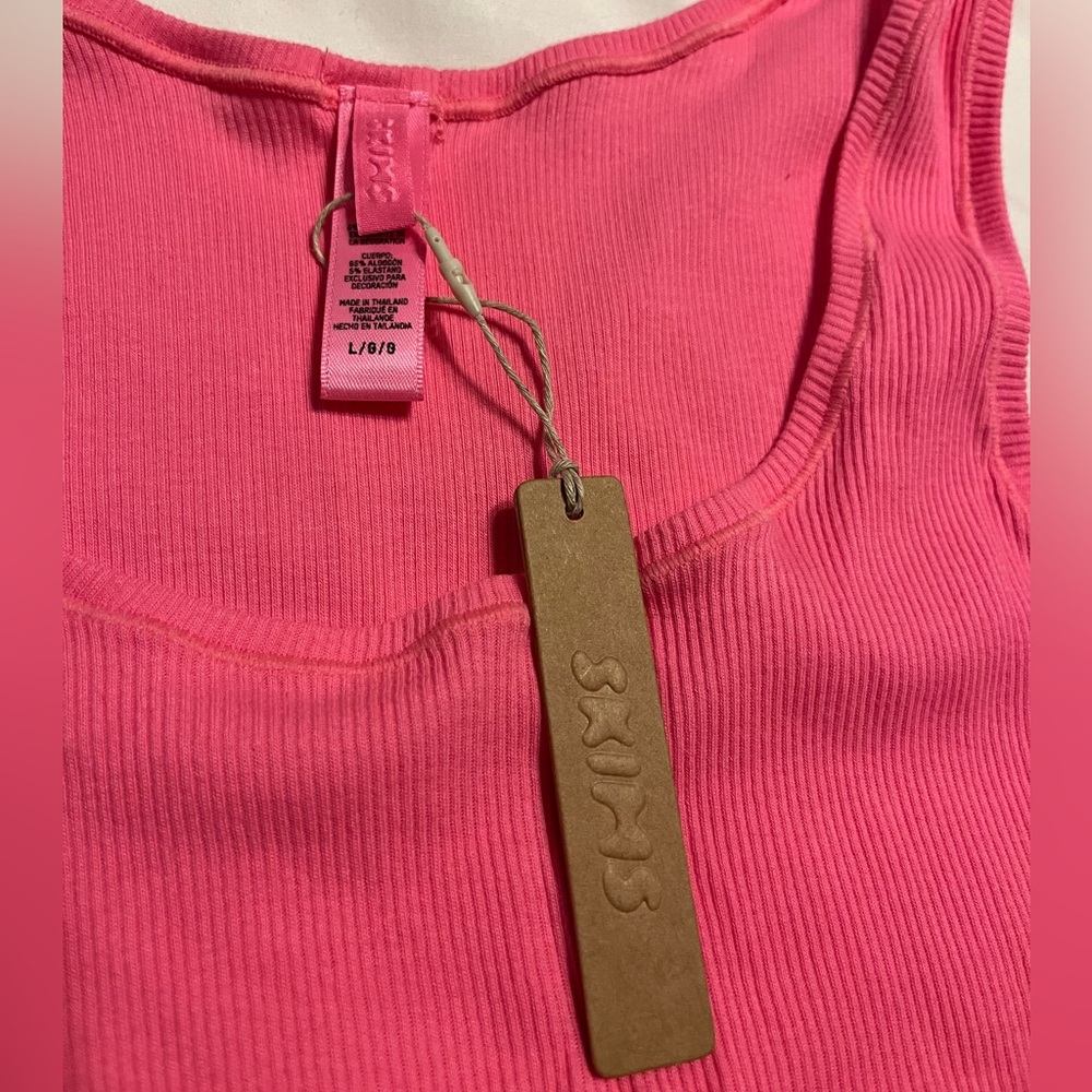 SKIMS Cotton Ribbed Tank Top - Picture 2 of 5
